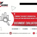Credential Evaluation Services