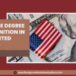 Chinese degree equivalency in USA credential evaluation process