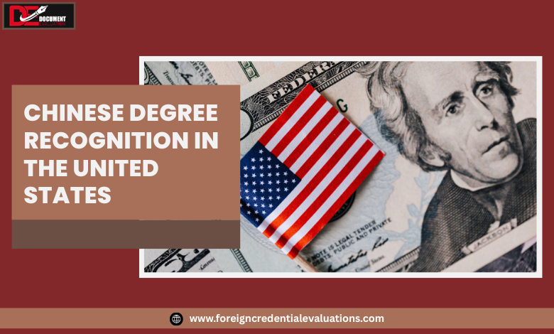 Chinese degree equivalency in USA credential evaluation process