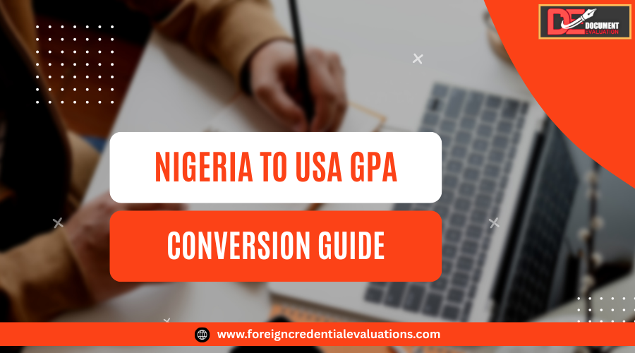 Nigeria GPA to US GPA conversion chart comparison