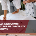 US university admission documents checklist for international students