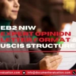 EB-2 NIW letter format example document