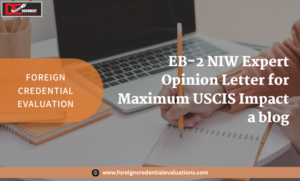 EB2 NIW expert opinion letter format for USCIS petition